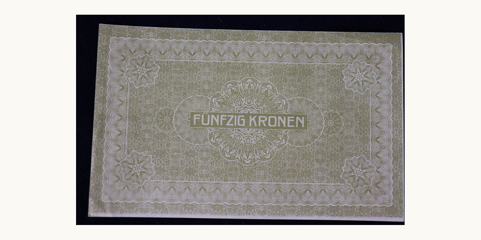 50 cent Austria 1918 — Back side