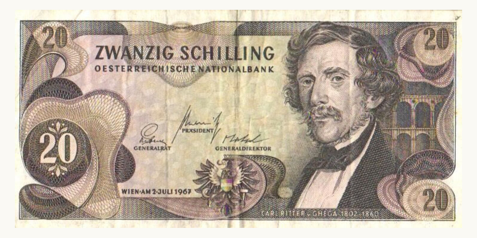 20 schilling 1967
