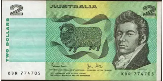 2 dollars 1983