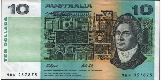10 dollars 1991
