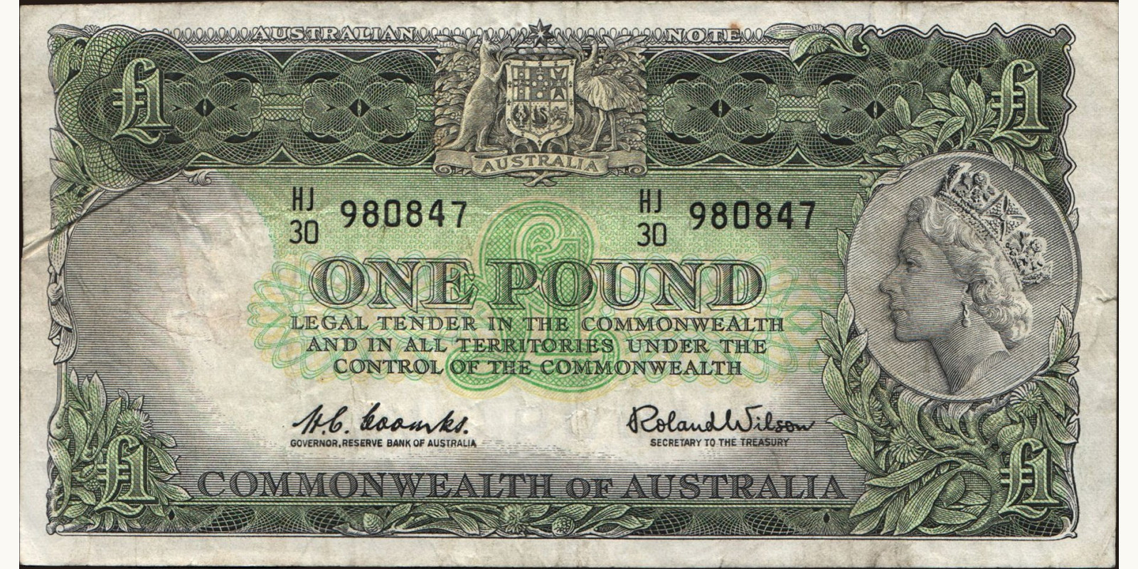 1 pound 1953