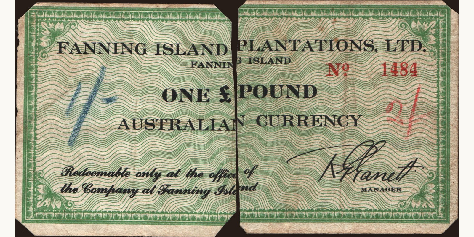 1 pound 1942