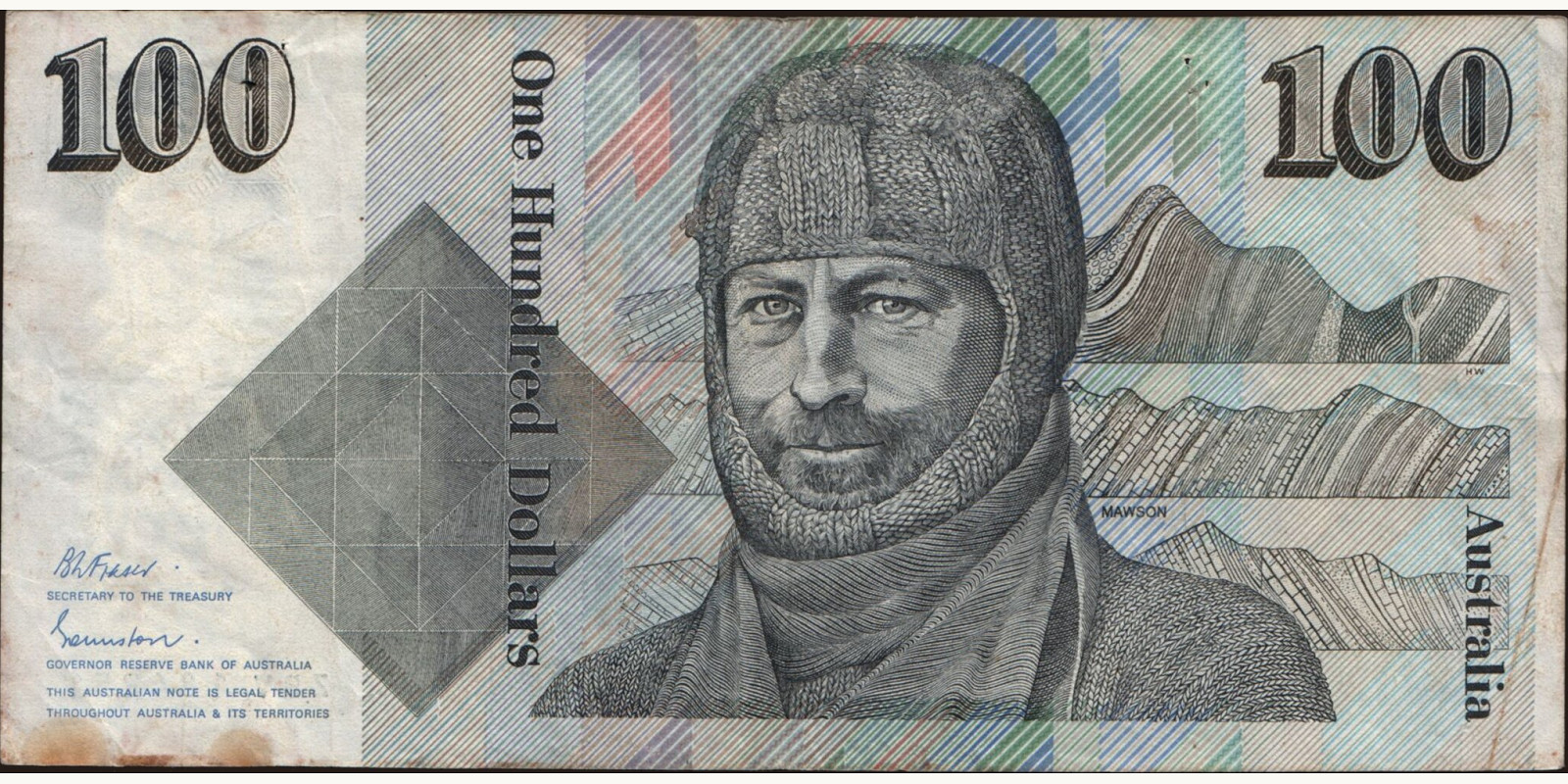 100 dollars 1985