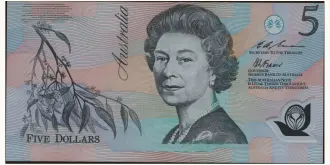 5 dollars 1993