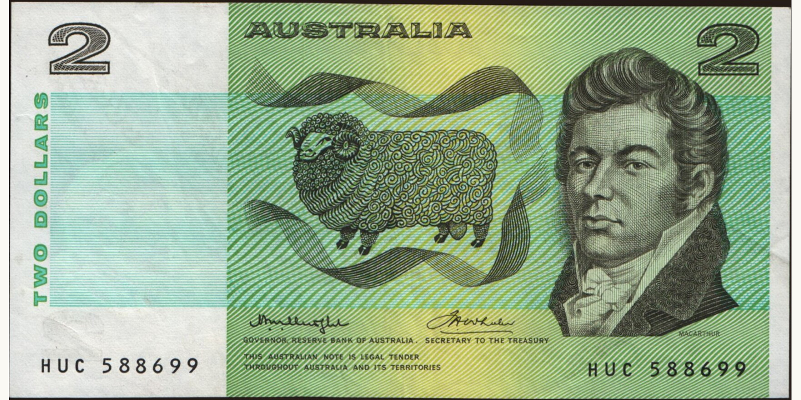 2 dollars 1976