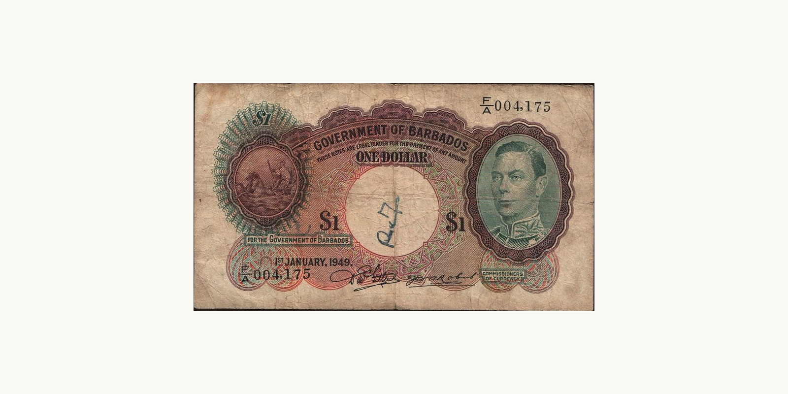 1 dollars 1949