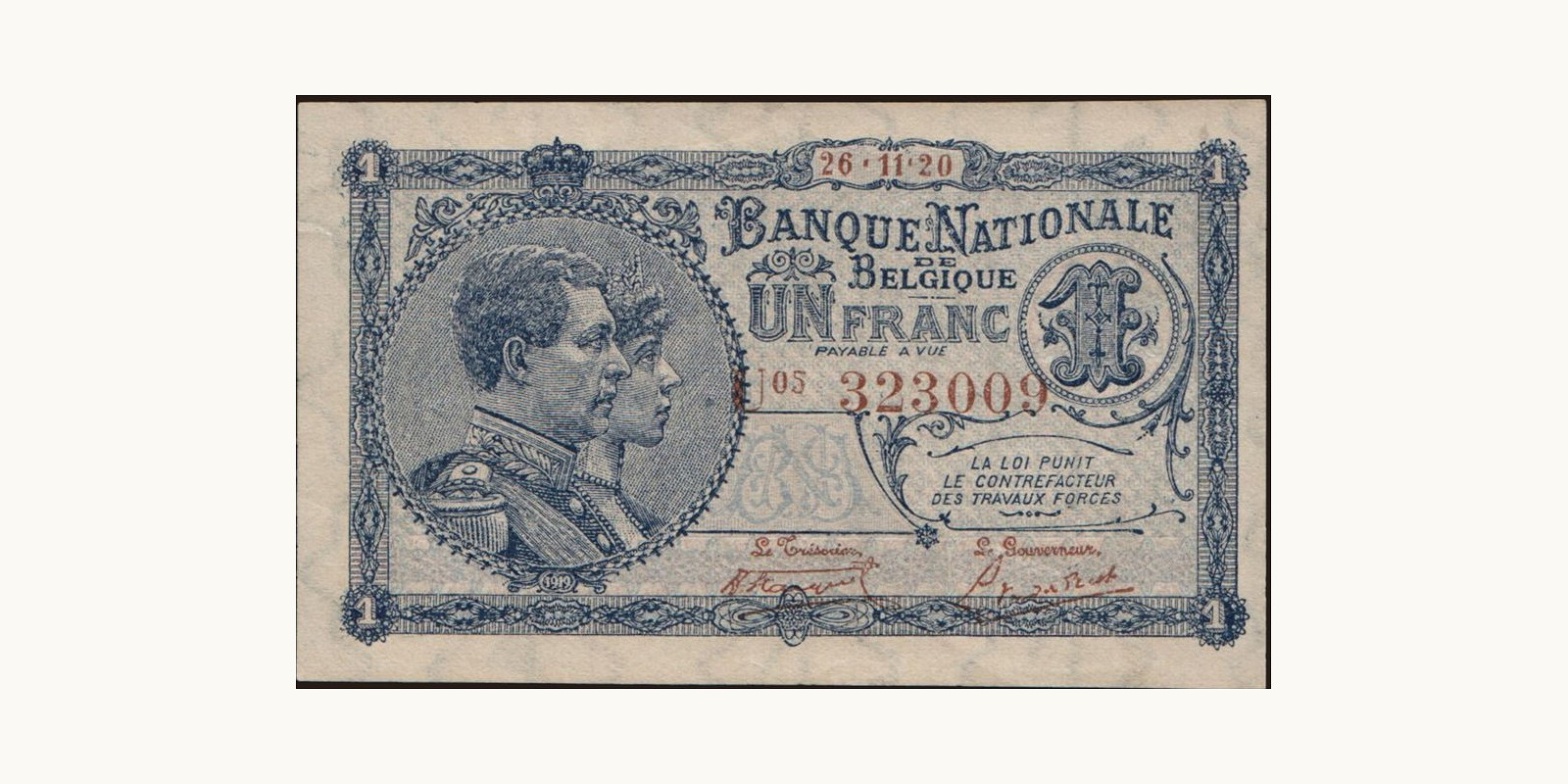 1 franc 1920