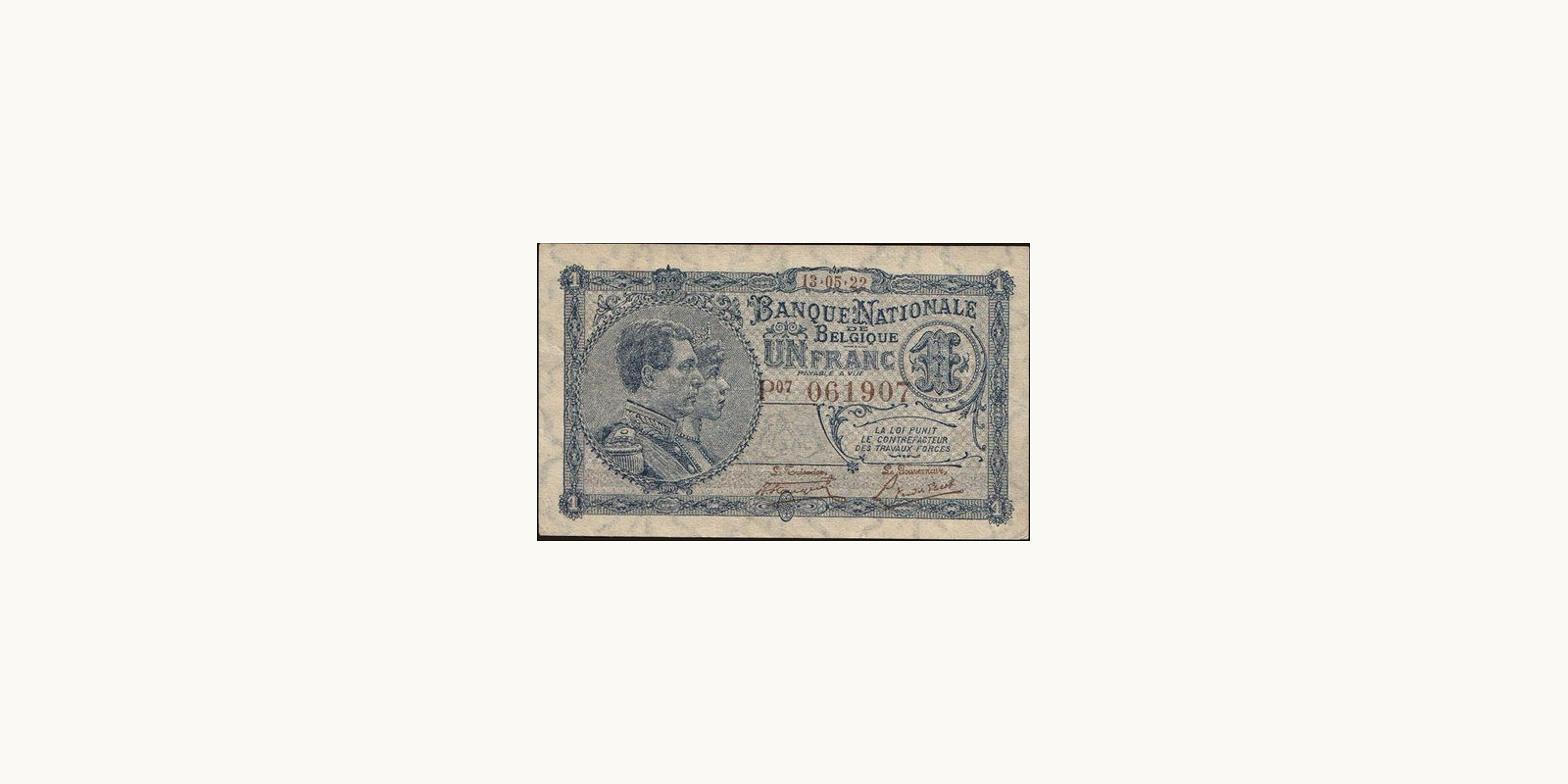 1 franc 1922