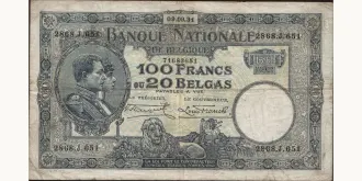 100 franc 1931