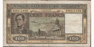 100 franc 1947