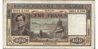100 franc 1948