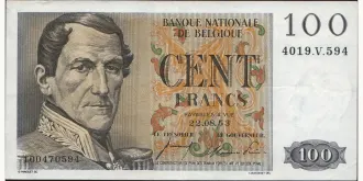 100 franc 1953