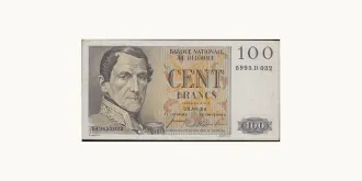 100 franc 1954