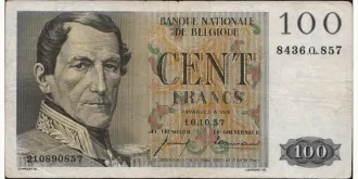 100 franc 1957
