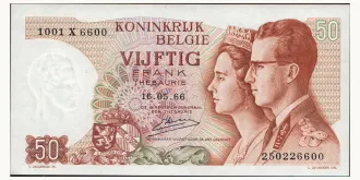 100 franc 1966