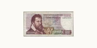 100 franc 1970