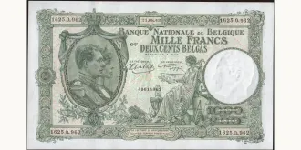 1000 franc 1942