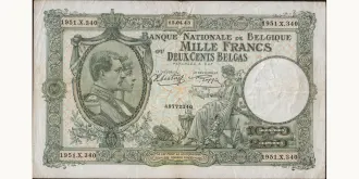 1000 franc 1943