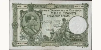 1000 franc 1944