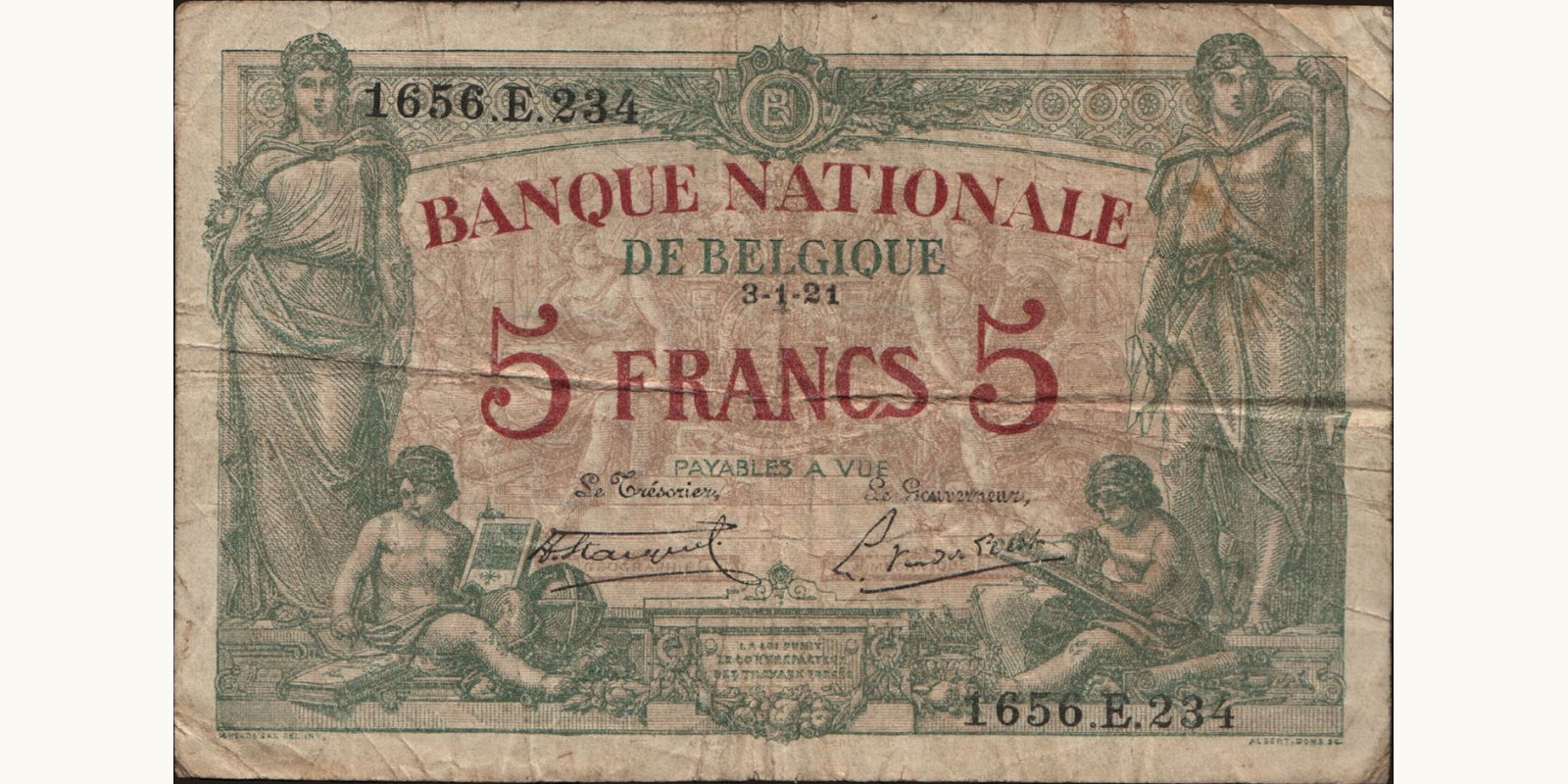 5 franc 1921
