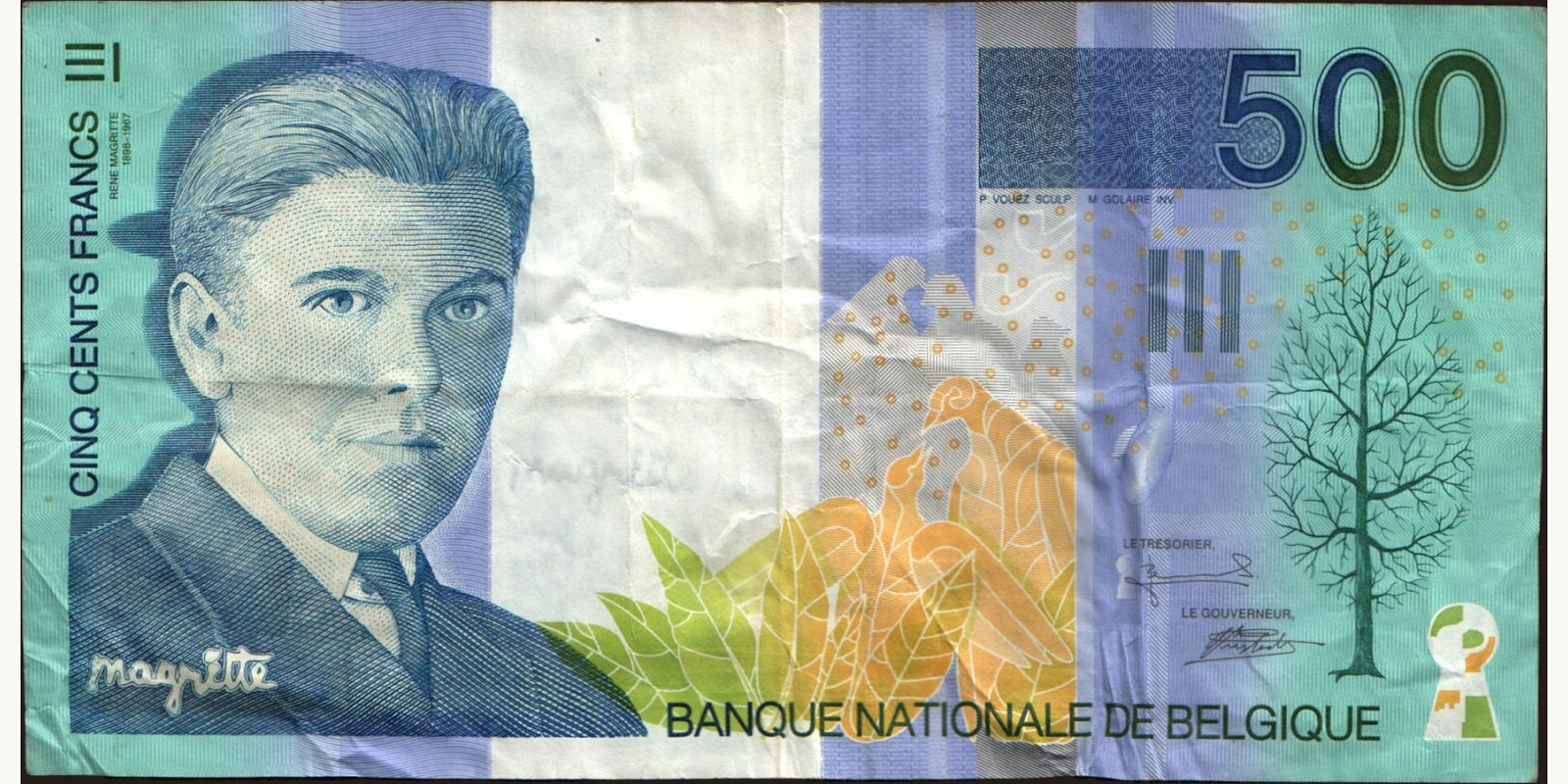 500 franc 1995