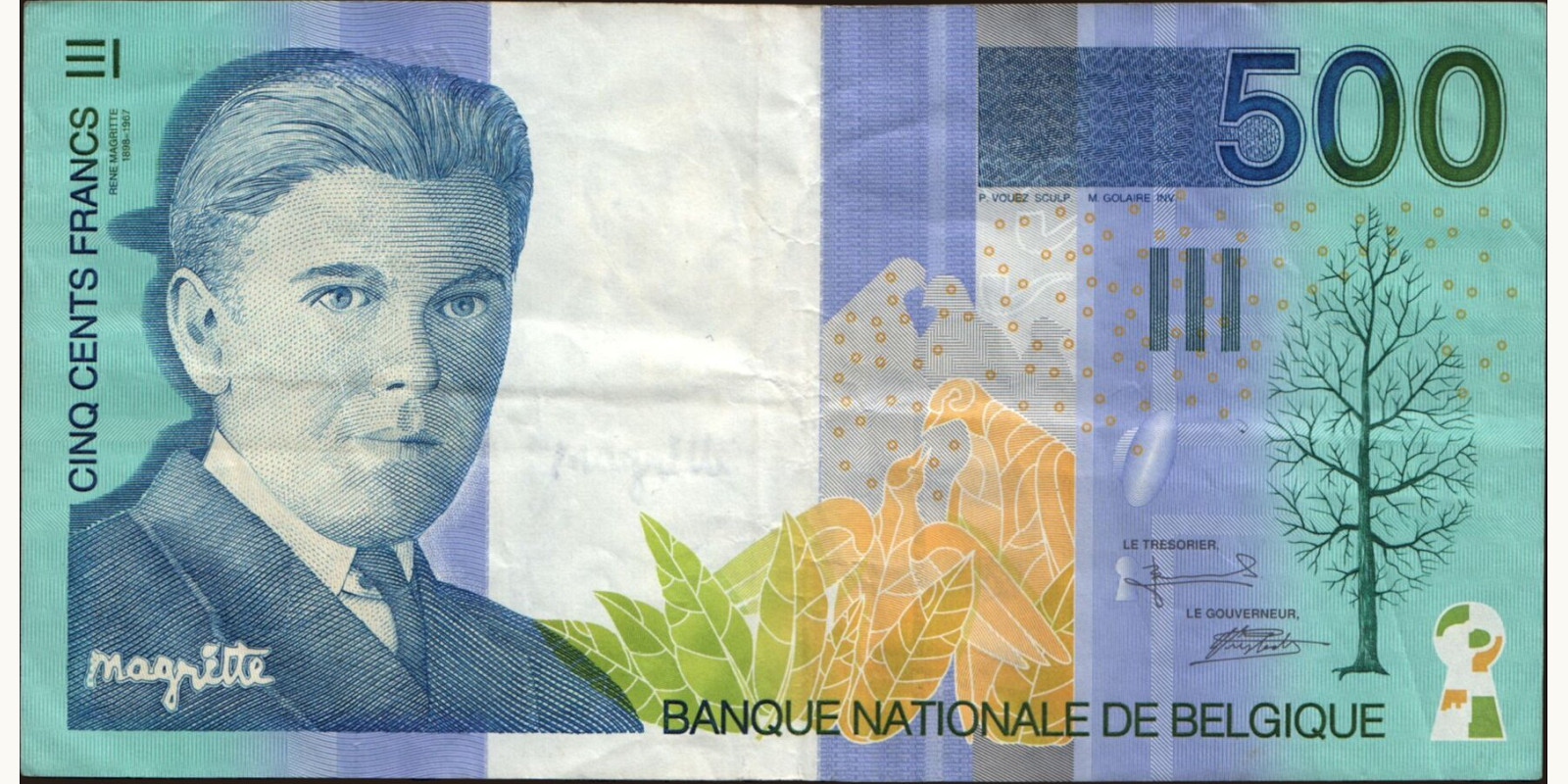 500 franc 1998