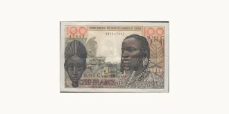 100 franc 1961