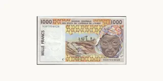 1000 franc 1993