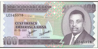 100 franc 2007