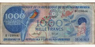 1000 franc 1975