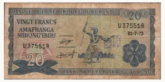 20 franc 1973