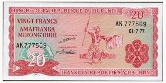 20 franc 1977