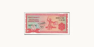 20 franc 2001