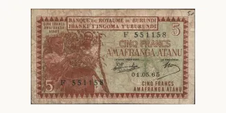 5 franc 1965