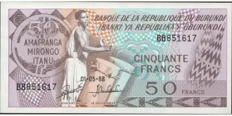 50 franc 1988