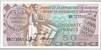 50 franc 1993
