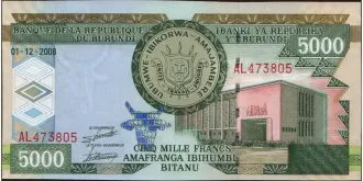 5000 franc 2008
