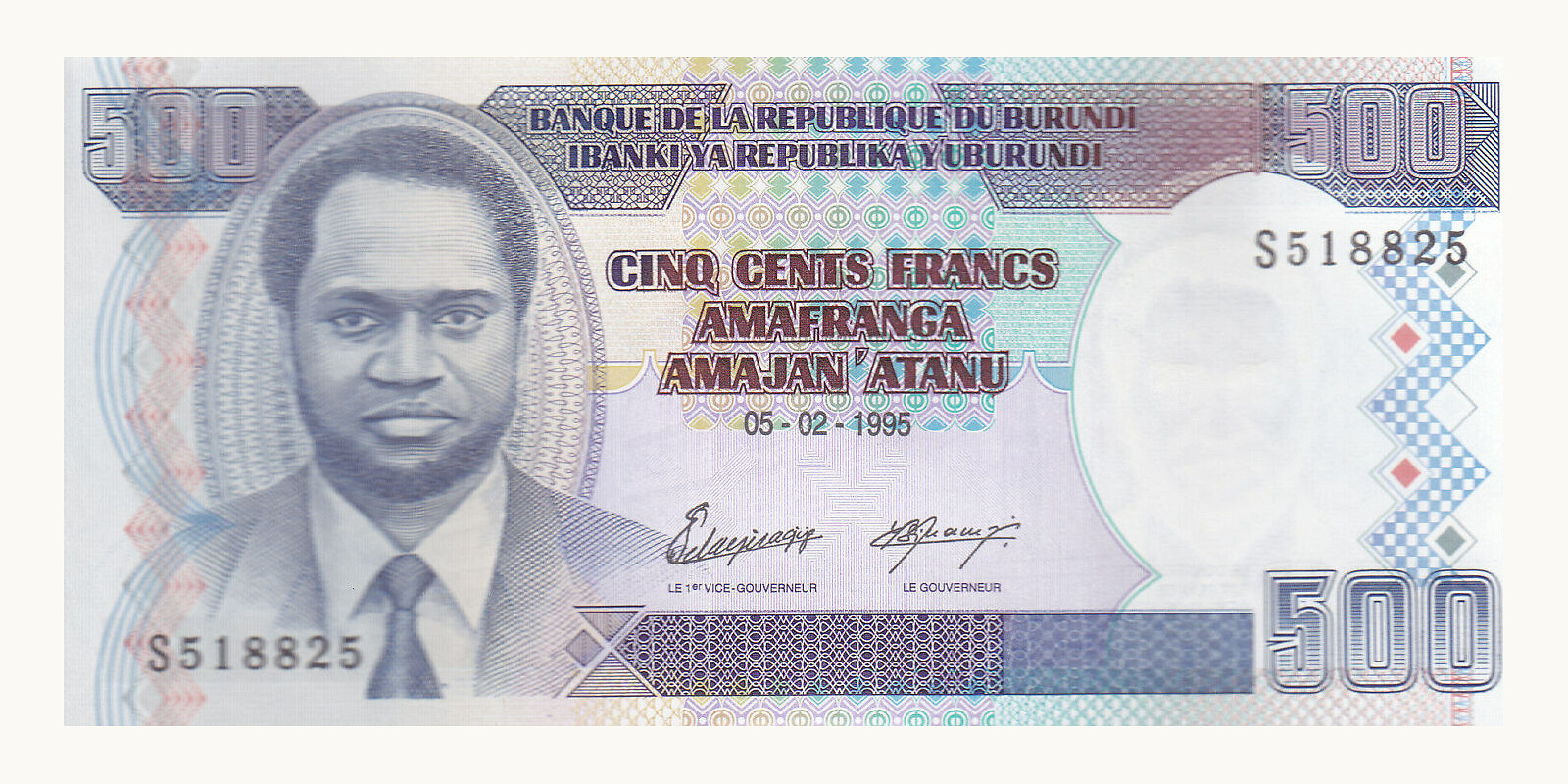 500 franc 2015