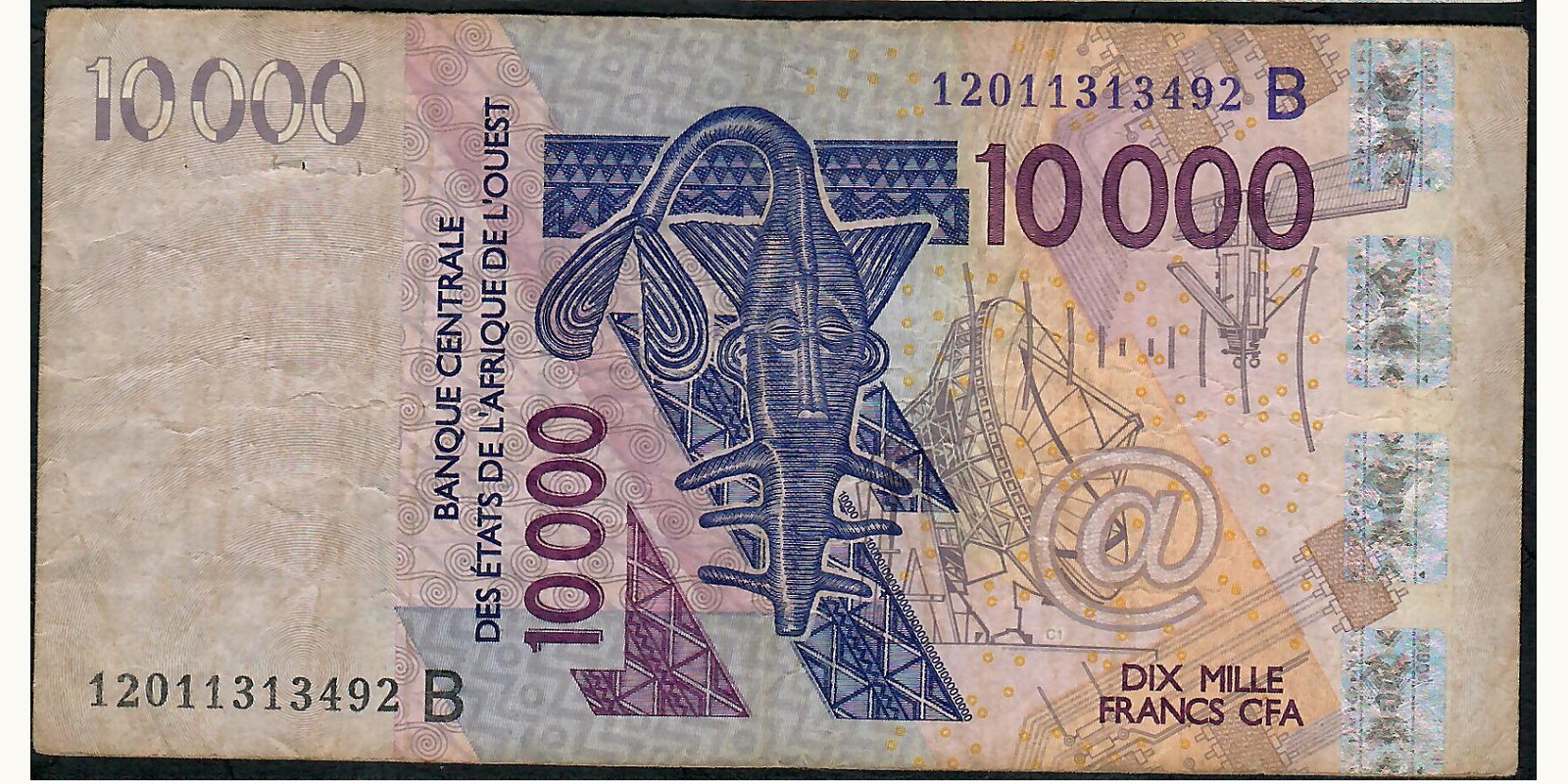 10000 franc 2003