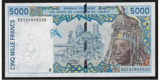 5000 franc 2002