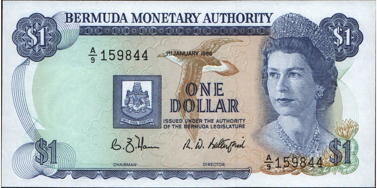 1 dollars 1988