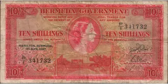 10 shillings 1957