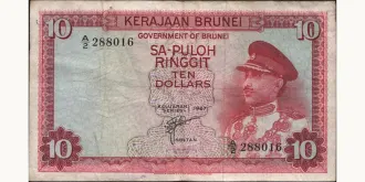 10 ringgit 1967