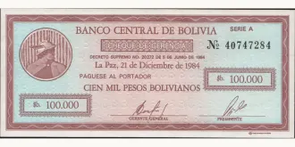 100000 pesos 1987