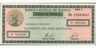 500000 pesos 1987