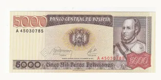 5000 pesos 1984