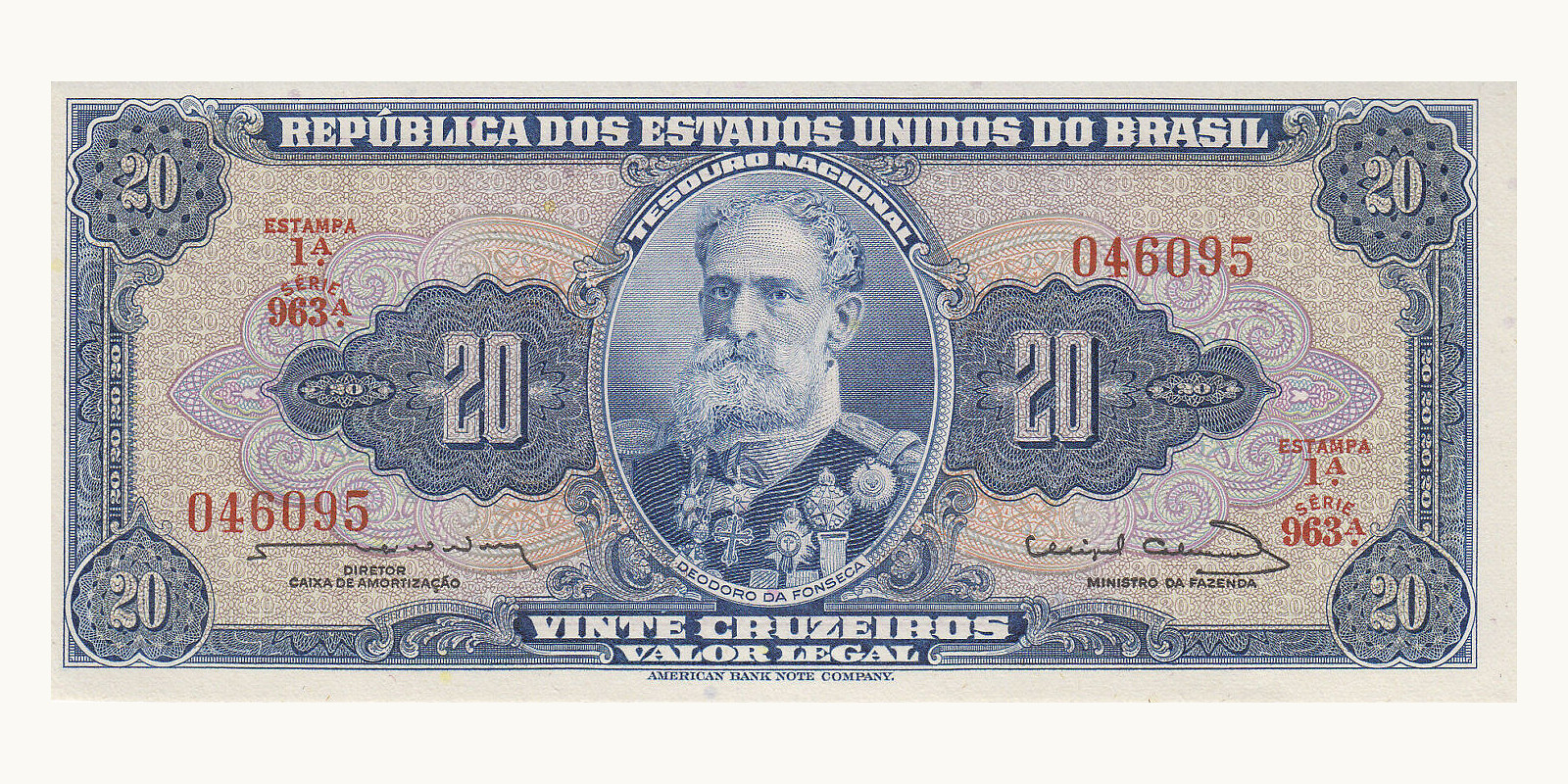 20 cruzeiros 1963