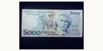 5000 cruzeiros 1993