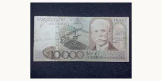 10000 cruzeiros 1984