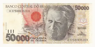 50000 cruzeiros 1992